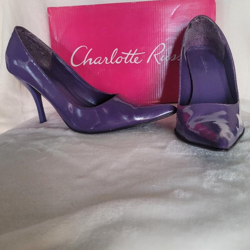 Charlotte Russo, size 9,  purple
